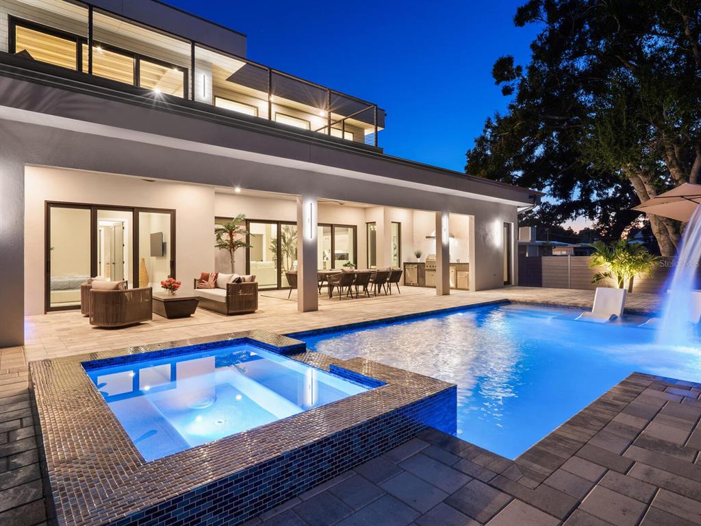 2467 Hyde Park Street Sarasota, FL 34239 - Photo 40 of 42 a view of swimming pool with outdoor seating