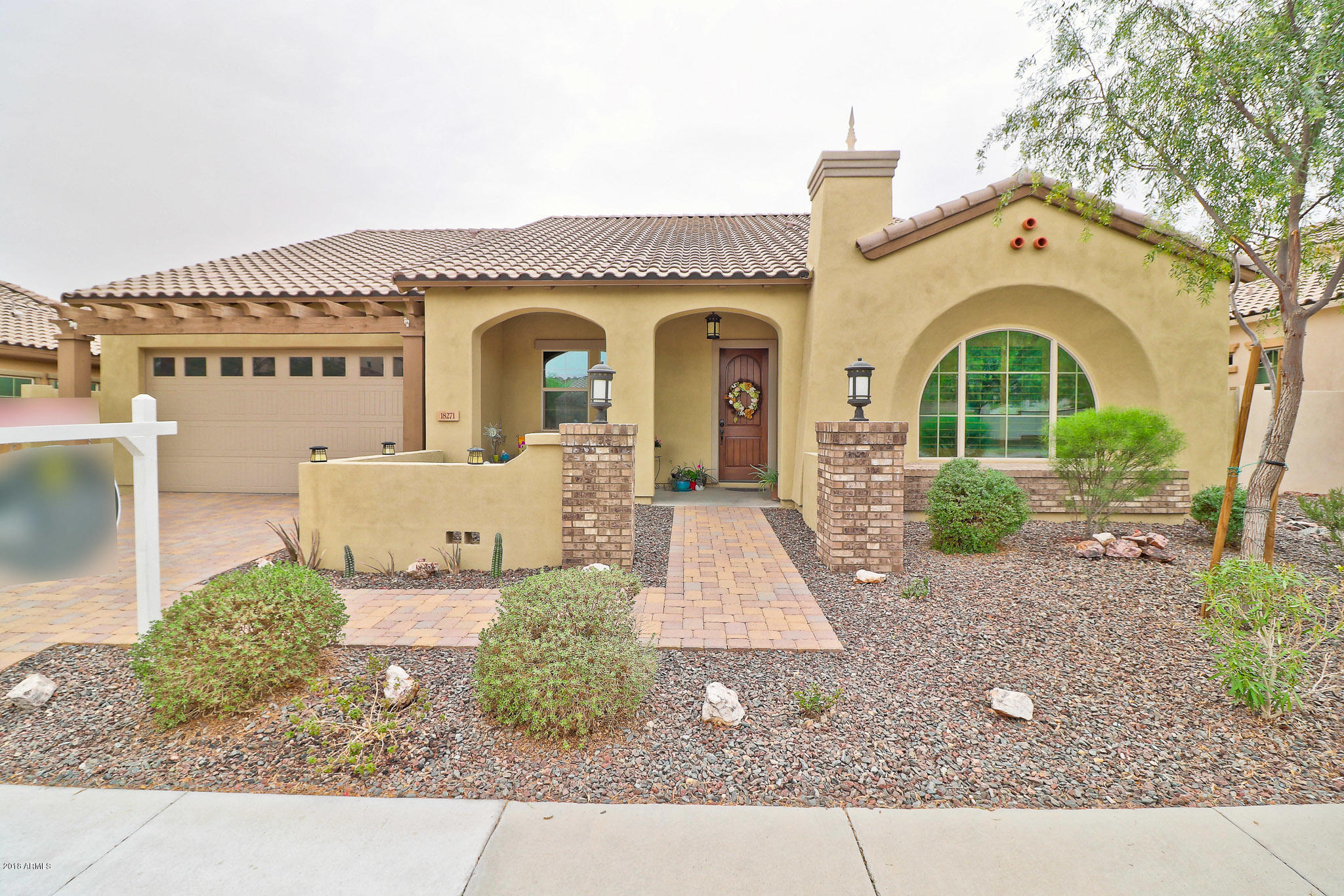 18271 West Desert Trumpet Road Goodyear, AZ 85338 - Photo 3 of 49 Paver Entry Walk