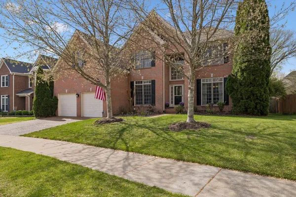 a house with tree in front of it