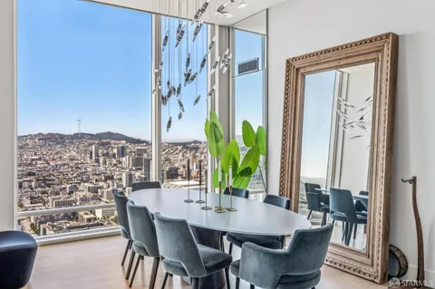 a view of a city from a building