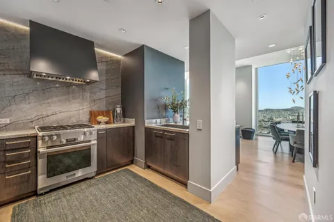 a view of balcony with city view