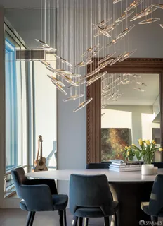 a view of outdoor space with seating area