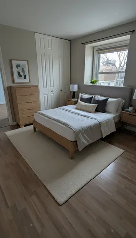 a bathroom with a toilet a sink a vanity and mirror
