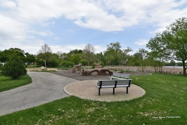 a view of outdoor space and tennis court
