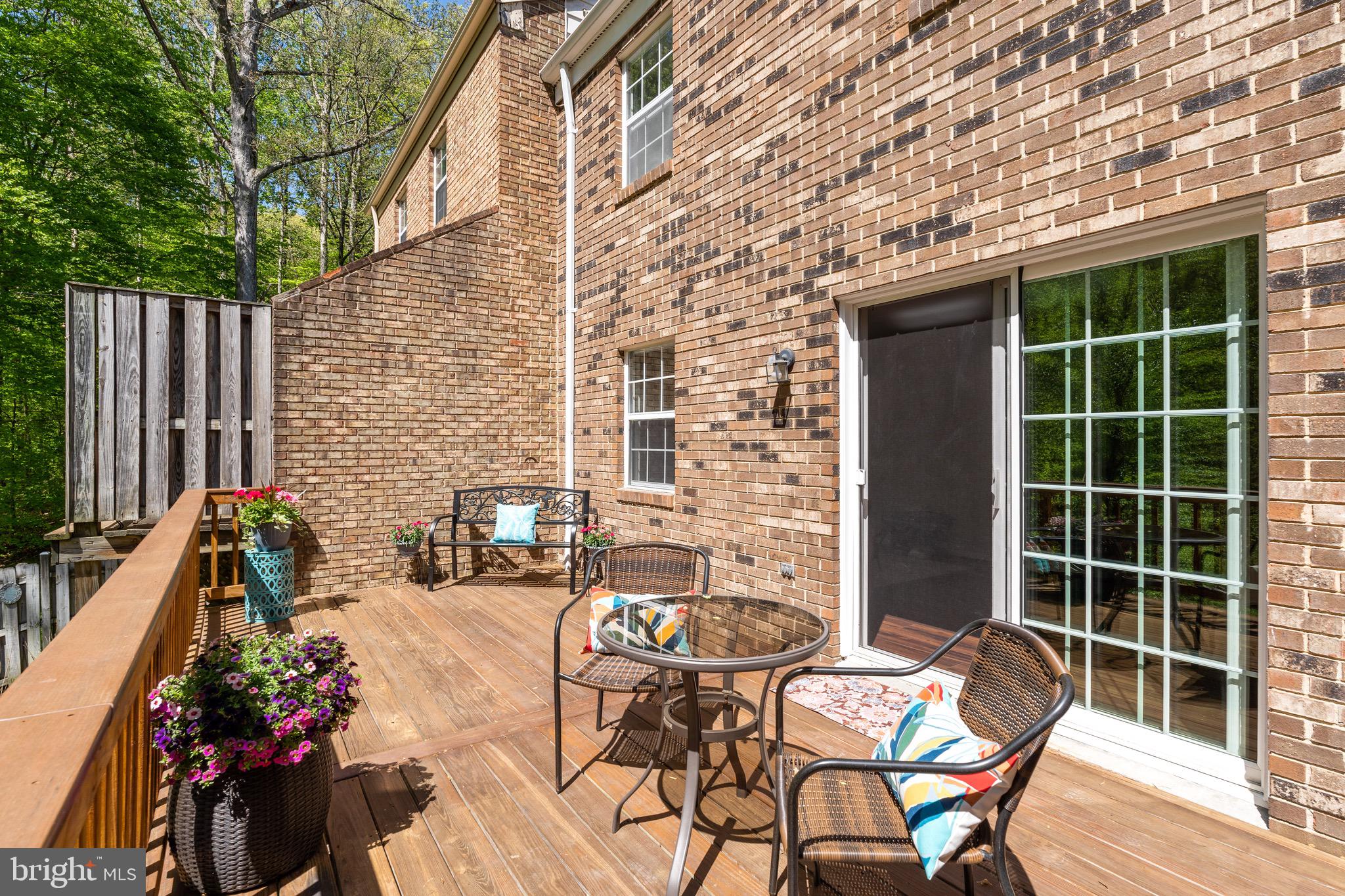 8939 Park Forest Drive Springfield, VA 22152 - Photo 12 of 48 Enjoy the peace and quiet of nature from this deck