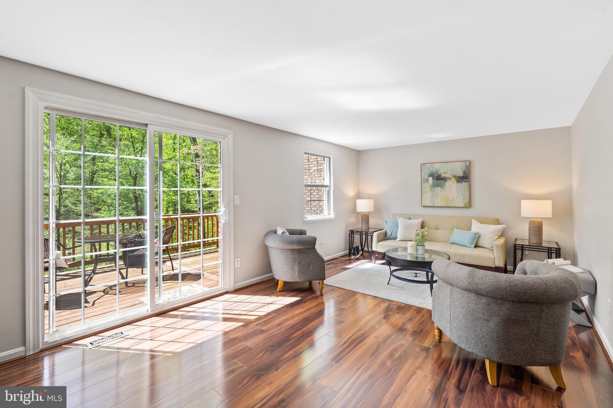 8939 Park Forest Drive Springfield, VA 22152 - Photo 10 of 48 Spectacular views from the living room.