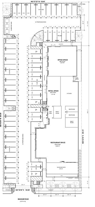 2009 Mangum Road Houston, TX 77092 - Photo 11 of 11 Rendering floorplan of a possible project