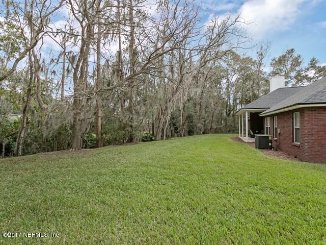 4445 Mandarin Ridge Court Jacksonville, FL 32258 - Photo 31 of 33 a backyard of a house with lots of green space