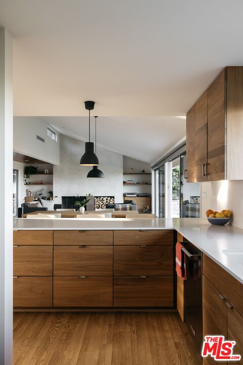 31 Silver Spring Drive Rolling Hills Estates, CA 90274 - Photo 24 of 46 a kitchen with stainless steel appliances granite countertop a sink and wooden floors