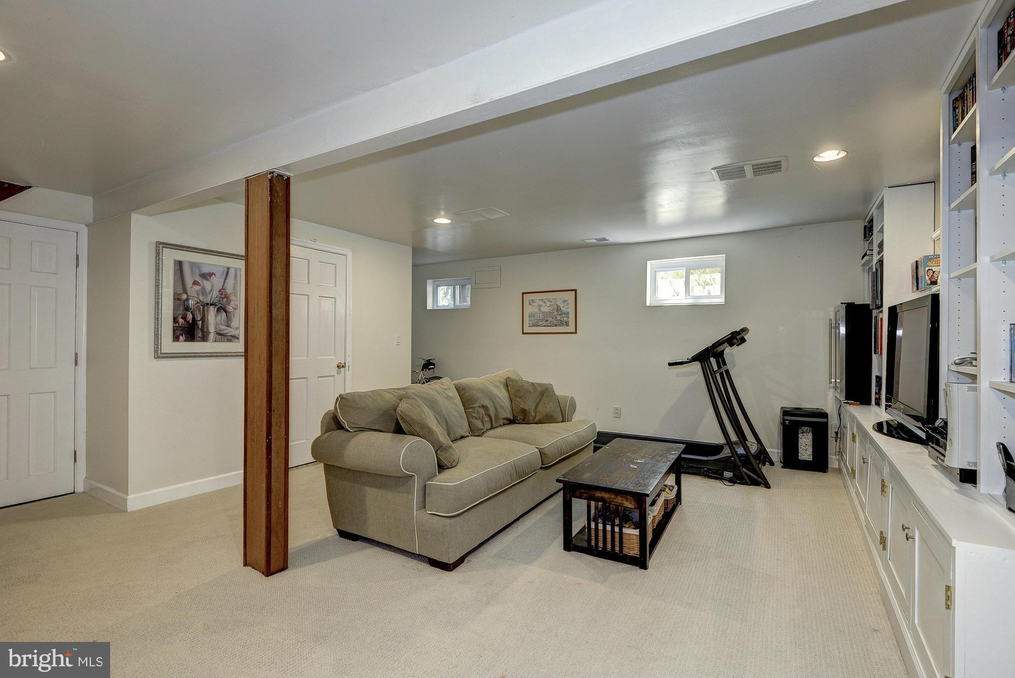 5908 Conway Road Bethesda, MD 20817 - Photo 12 of 14 Lower Level Family Room