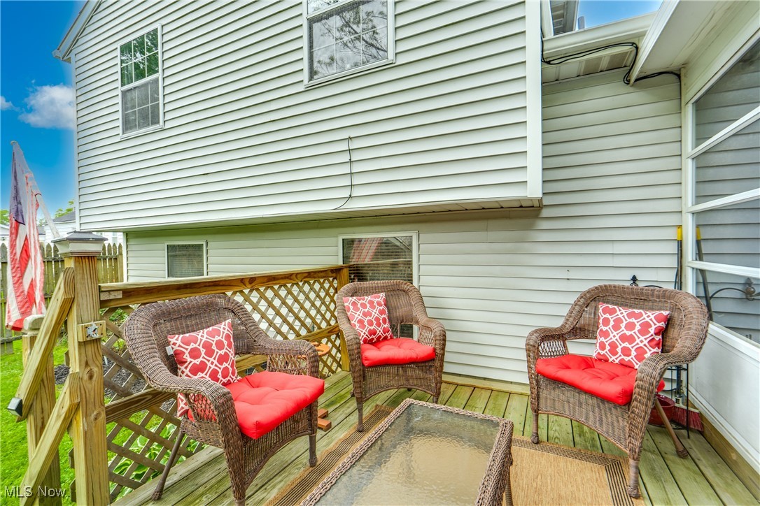 5844 Ridgeview Boulevard North Ridgeville, OH 44039 - Photo 5 of 28 View of wooden deck