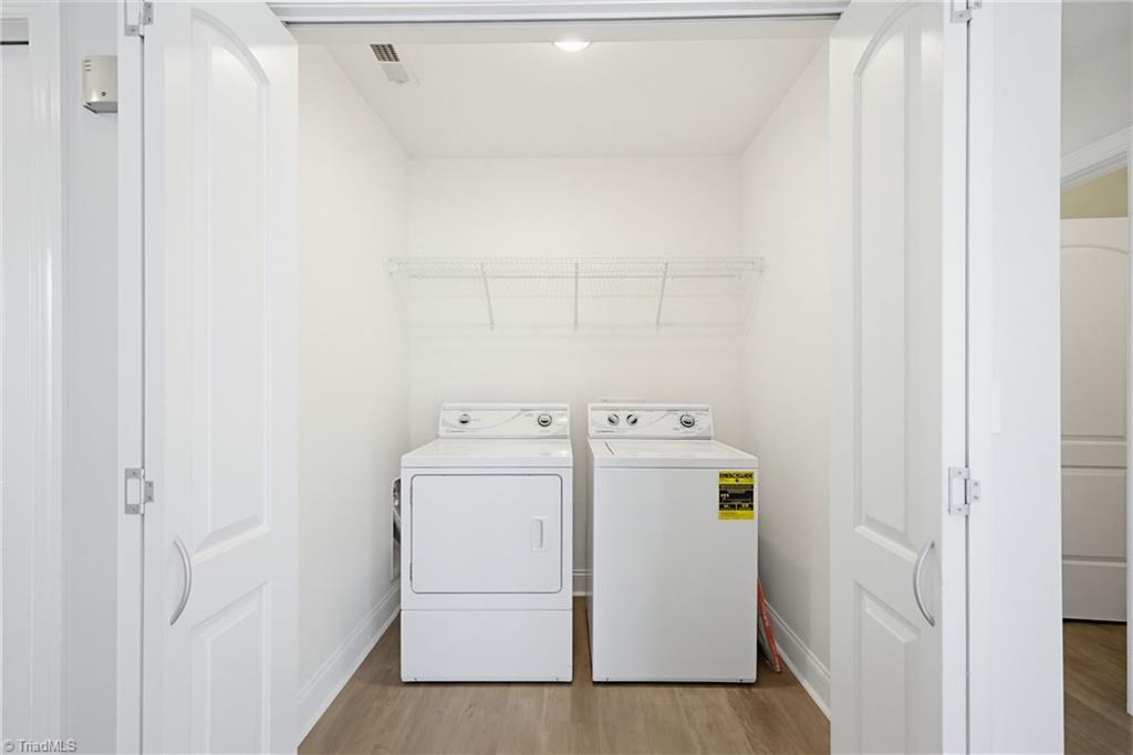 126 Applegate Court Mocksville, NC 27028 - Photo 26 of 37 laundry room with Speed Queen W/D