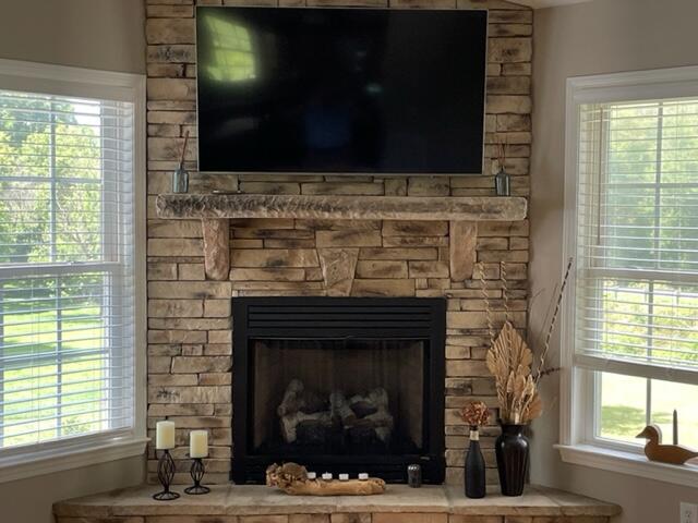 3895 Read Mountain Road Cloverdale, VA 24077 - Photo 4 of 33 Gas Log Fireplace