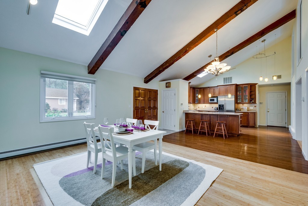 1 Winslow Road Needham, MA 02492 - Photo 9 of 27 a dining room with wooden floor and breakfast area