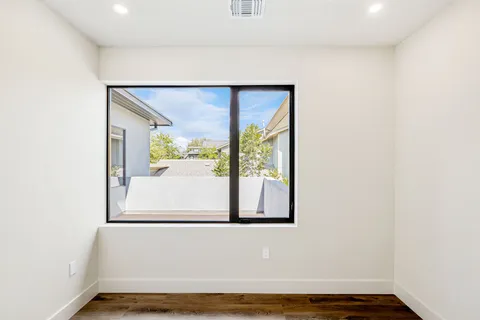 a view of front door