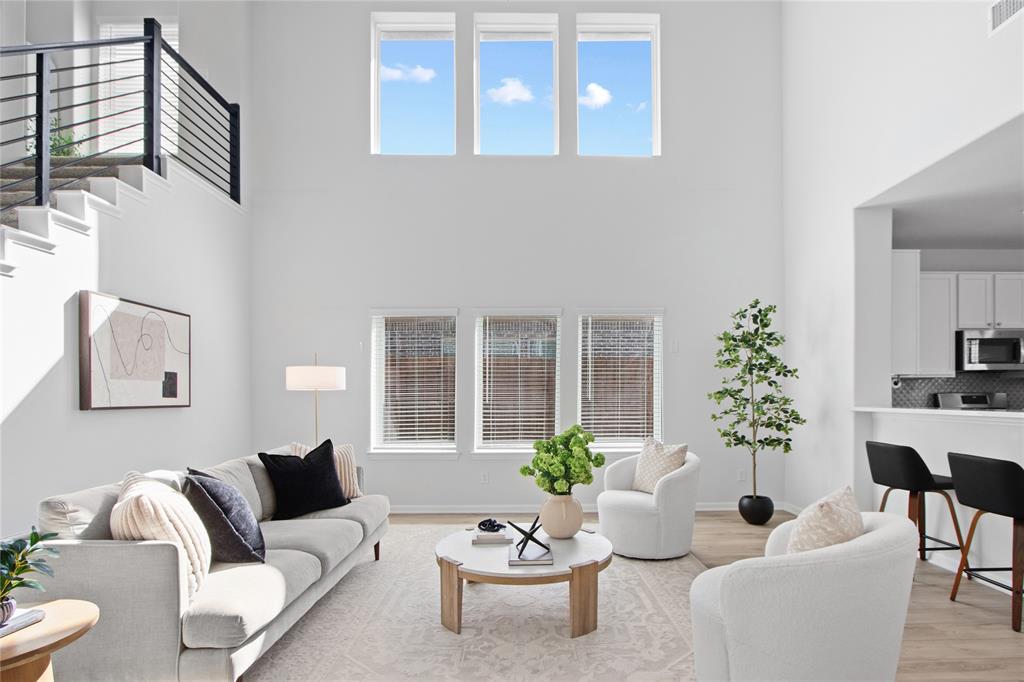 2070 Placerville Street Forney, TX 75126 - Photo 6 of 36 a living room with furniture potted plant and window