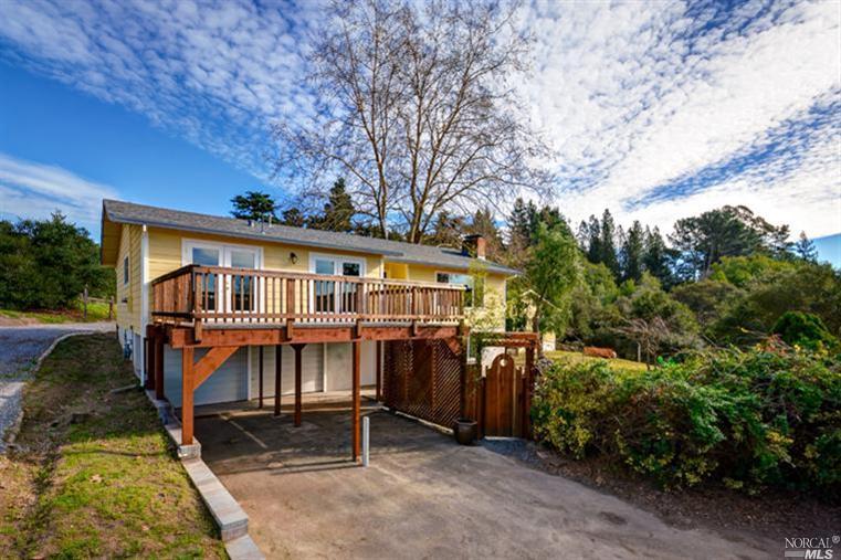 1648 Watertrough Road Sebastopol, CA 95472 - Photo 1 of 1 front view of a house with a yard