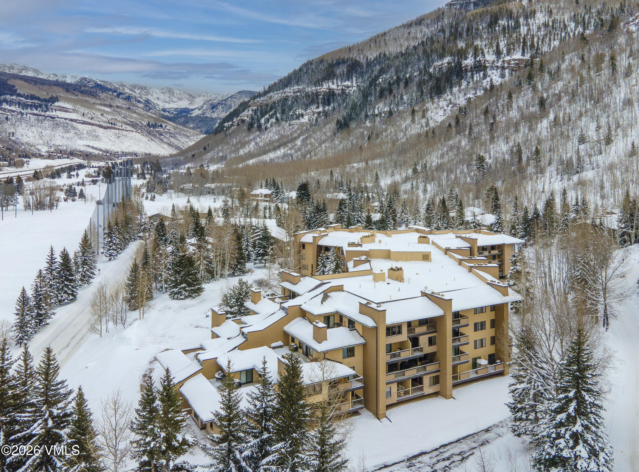 1650 Fall Ridge Road, Unit 202 Vail, CO 81657 - Photo 31 of 32 View in Winter