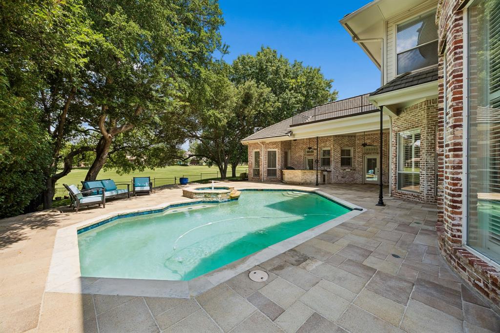 19 Windsor Ridge Frisco, TX 75034 - Photo 37 of 40 Pool overlooking Golf Course