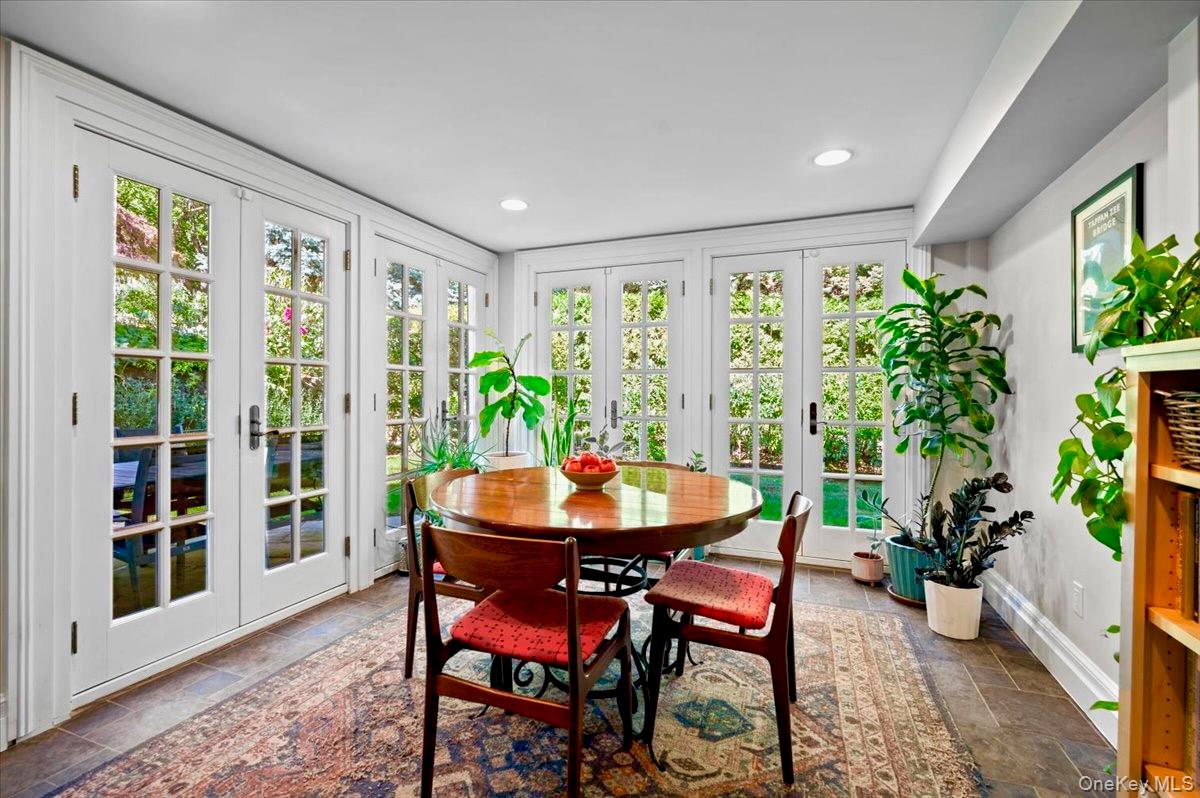 245 River Road Nyack, NY 10960 - Photo 21 of 45 a dining room with furniture window and outside view