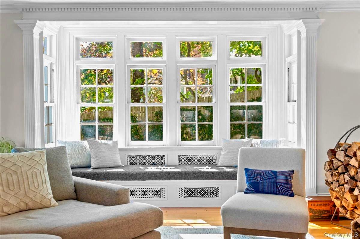 245 River Road Nyack, NY 10960 - Photo 10 of 45 a living room with furniture and a large window