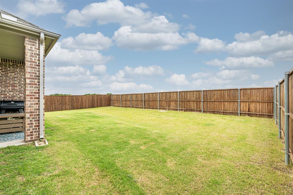 313 Tate Lane Anna, TX 75409 - Photo 29 of 30 Expansive green lawn with a full privacy fence