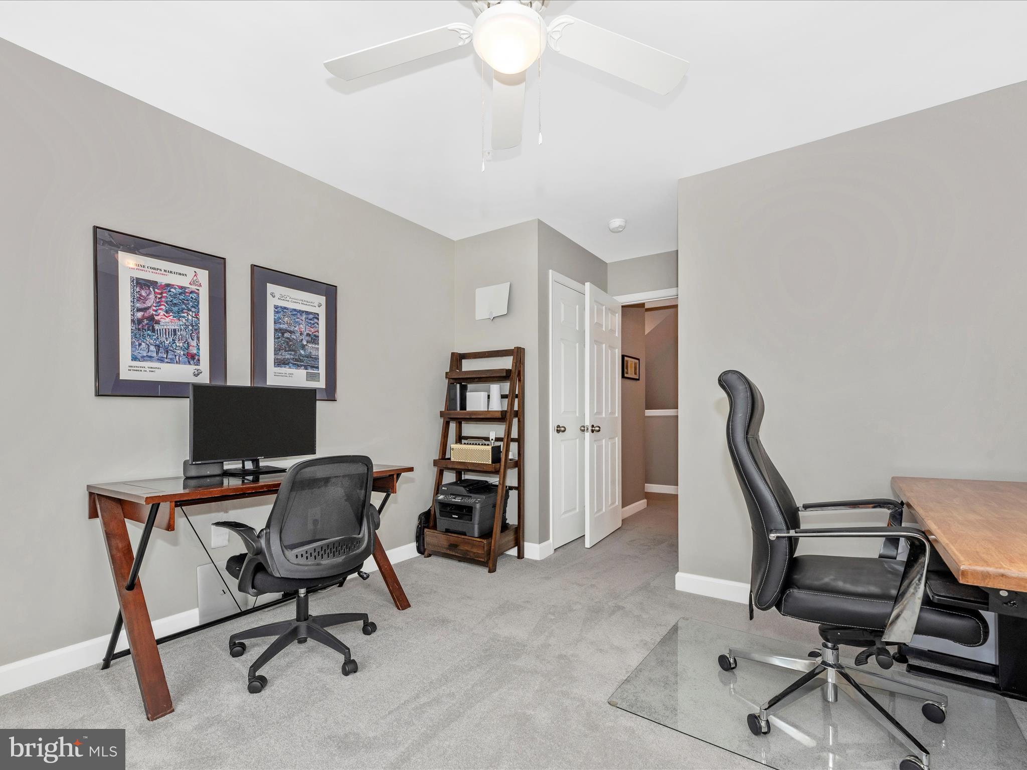 5920 Forum Square Frederick, MD 21703 - Photo 29 of 56 a view of a workspace with furniture and a window