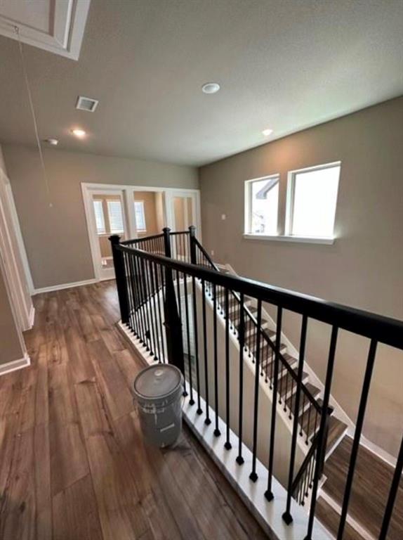 2525 Four Roses Drive Lewisville, TX 75056 - Photo 9 of 19 a view of entryway with wooden floor