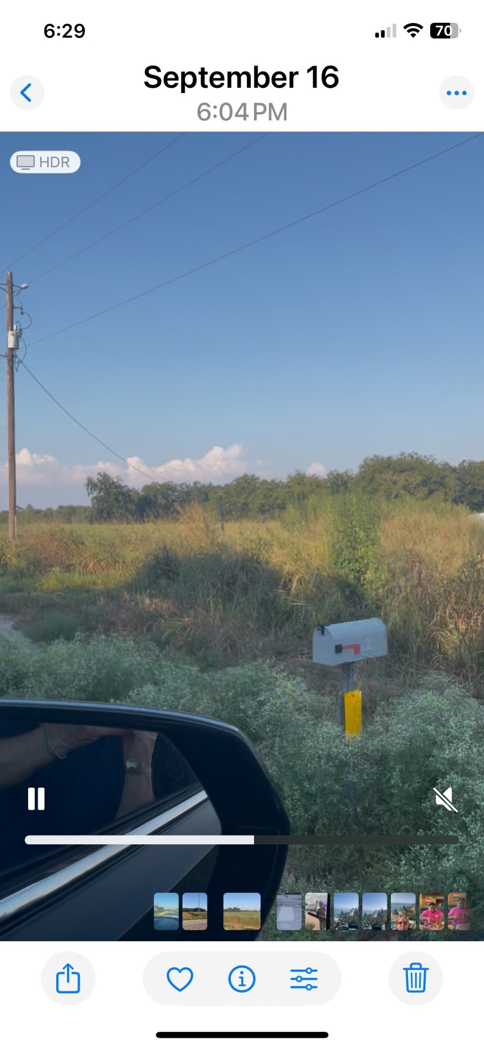a view of city from balcony