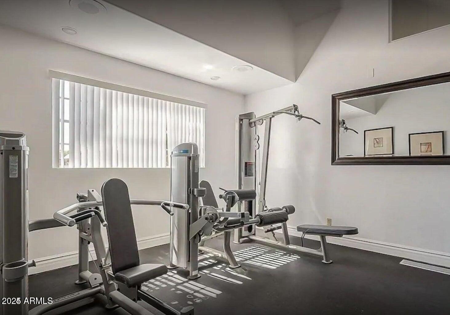 14145 North 92nd Street, Unit 2101 Scottsdale, AZ 85260 - Photo 29 of 30 a view of a room with gym equipment