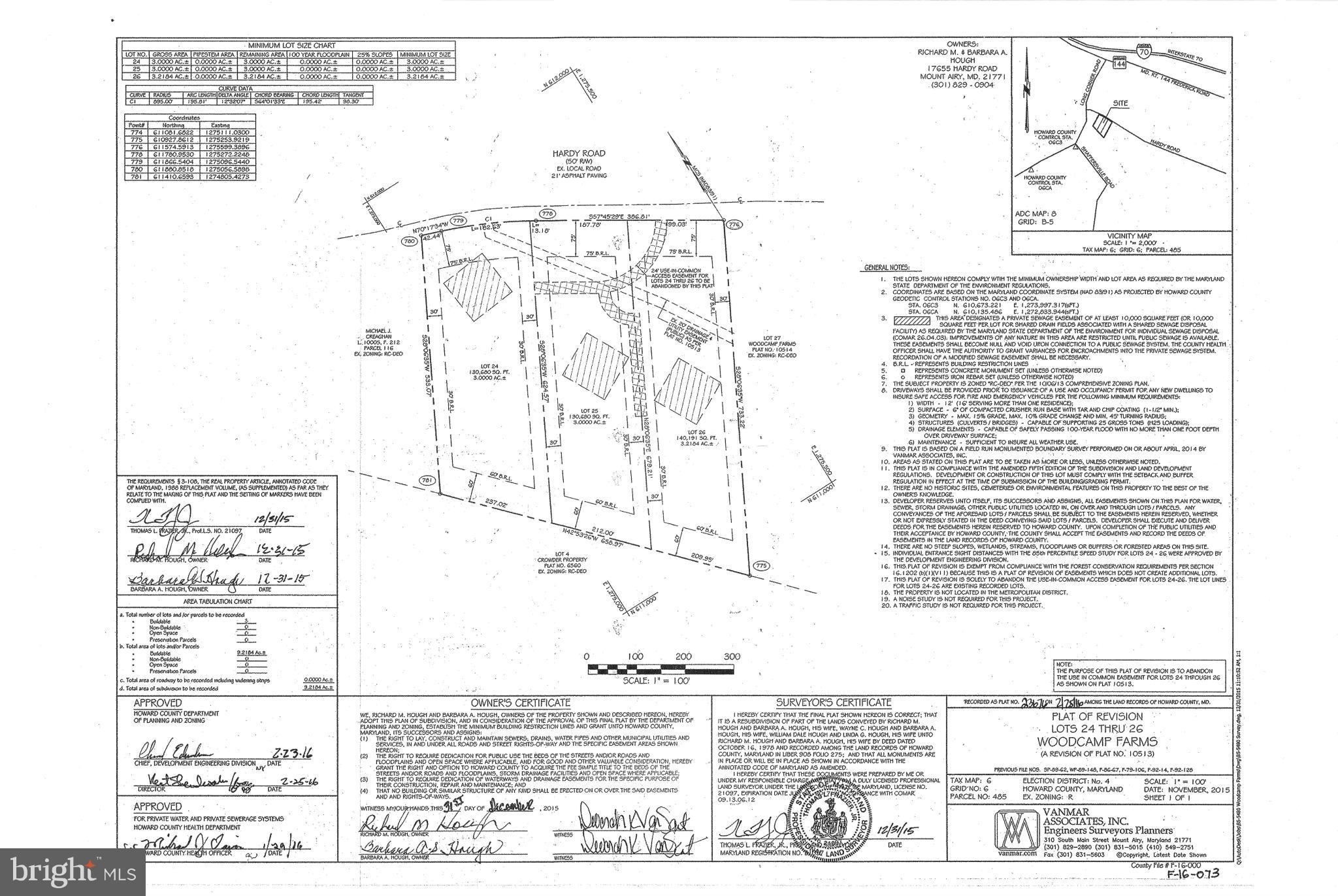 Hardy Rd Mount Southwest Mount Airy, MD 21771 - Photo 10 of 11 Plat