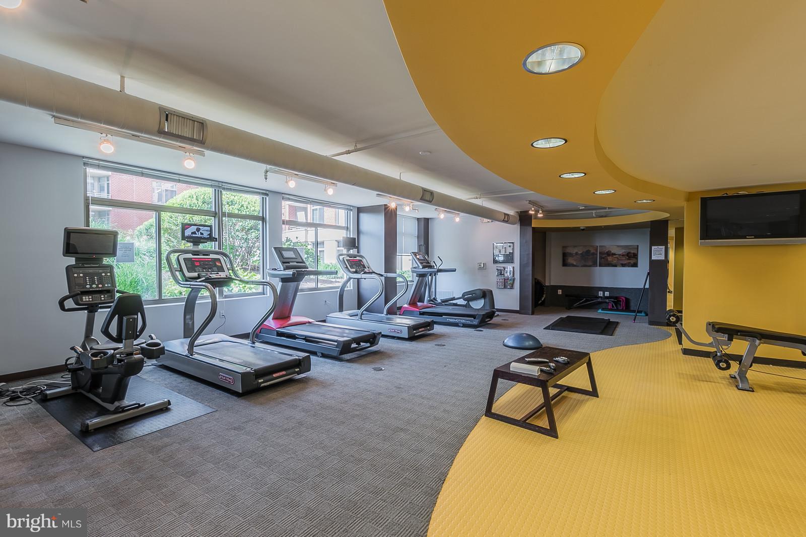 3600 South Glebe Road, Unit 227W Arlington, VA 22202 - Photo 23 of 29 a view of a room with gym equipment