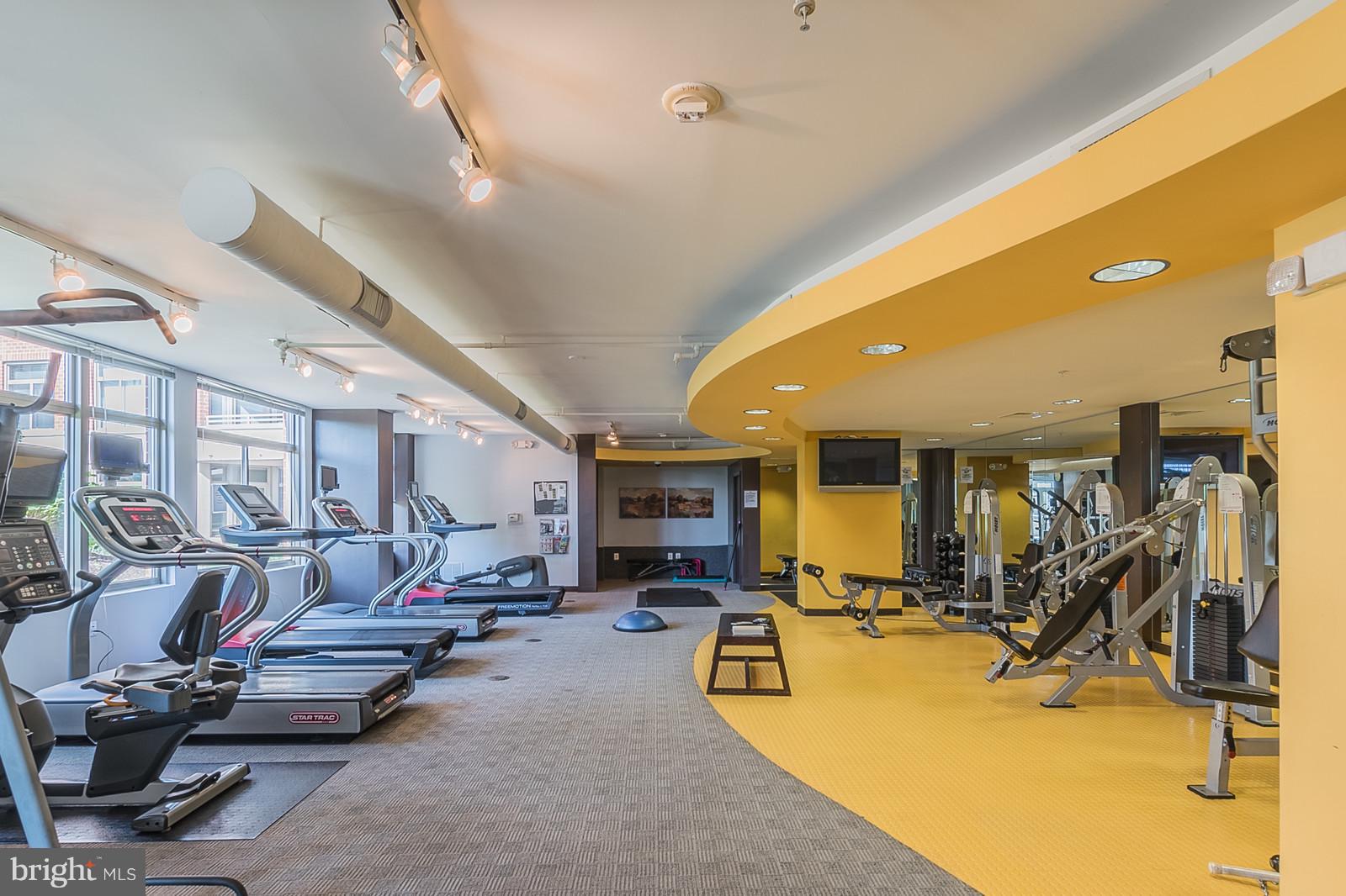 3600 South Glebe Road, Unit 227W Arlington, VA 22202 - Photo 24 of 29 a view of a room with gym equipment