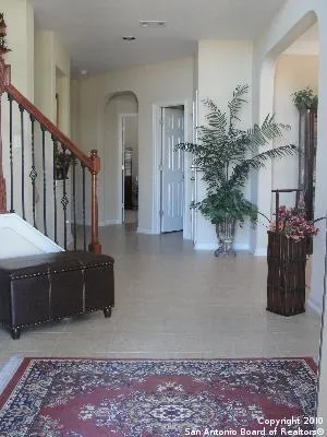 a view of a entryway door front of house