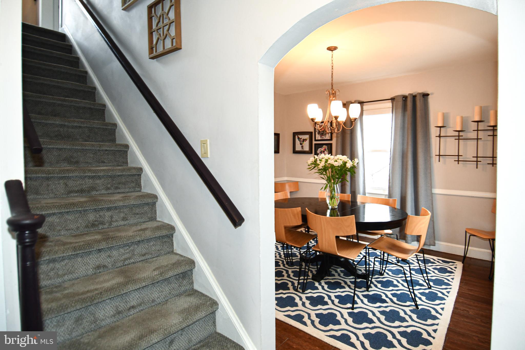 6208 Sligo Mill Road Northeast Washington, DC 20011 - Photo 16 of 50 Stairs to upper level