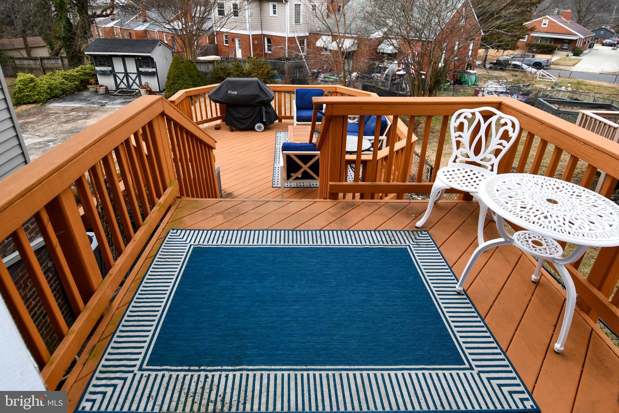 6208 Sligo Mill Road Northeast Washington, DC 20011 - Photo 42 of 50 2-level deck