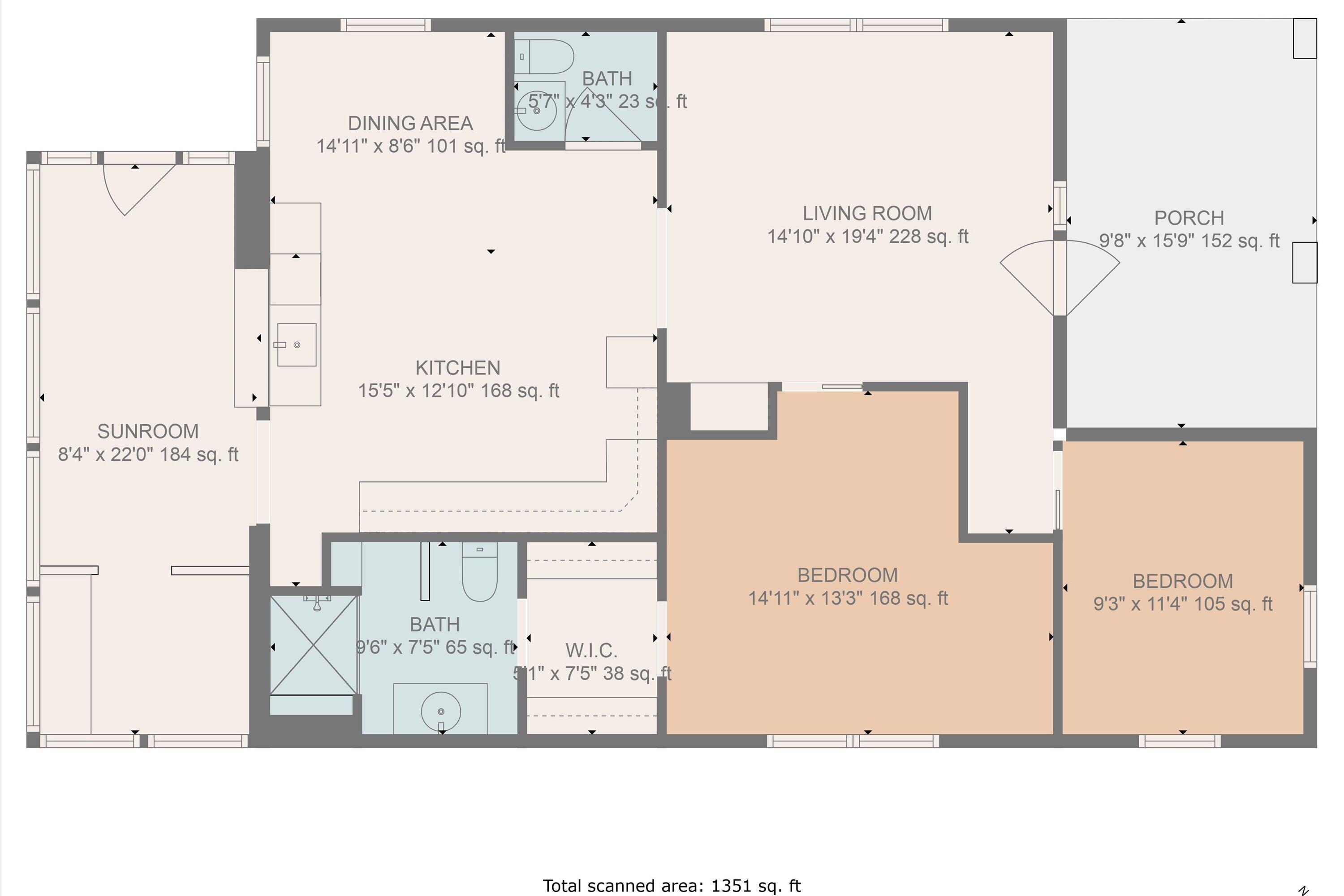 3527 Bennett Springs Road Salem, VA 24153 - Photo 52 of 52 49-Floor Plan B
