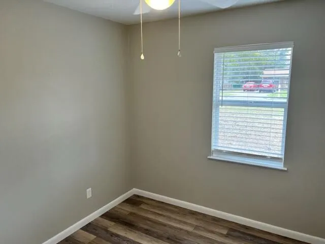 a small space with a window