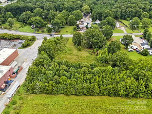 a view of a garden with a bench