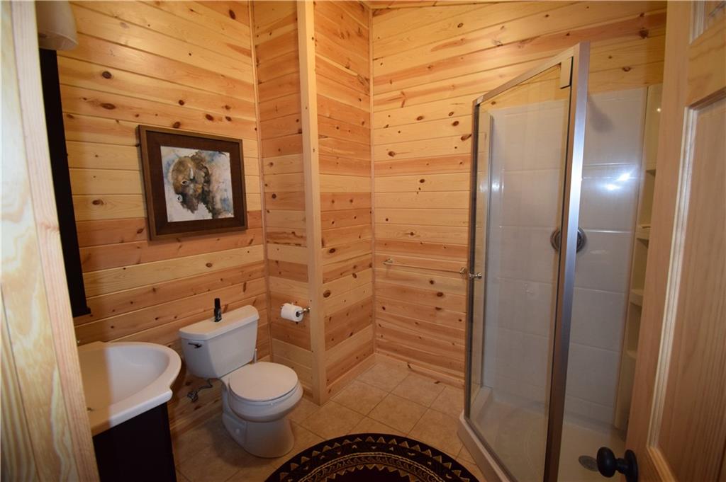 189 Fire Tower Road Champion, PA 15622 - Photo 19 of 25 a bathroom with a toilet and a shower