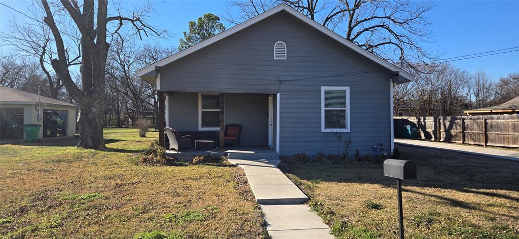 Bungalow-style house featuring covered porch