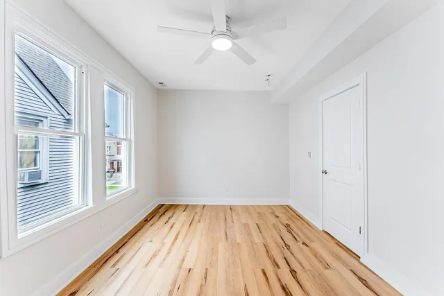 a view of wooden floor