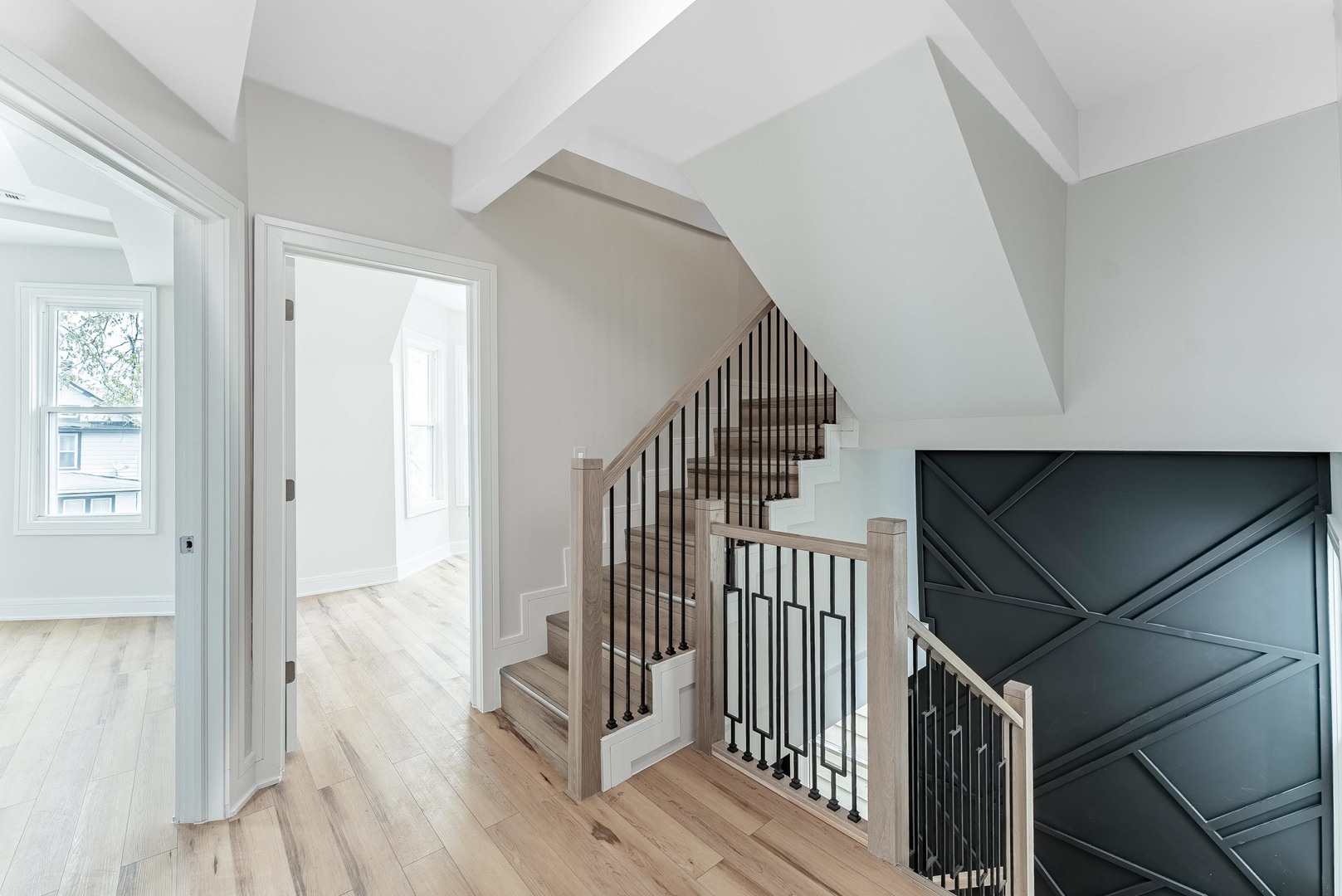 822 North Lockwood Avenue Chicago, IL 60651 - Photo 44 of 63 a view of entryway with wooden floor
