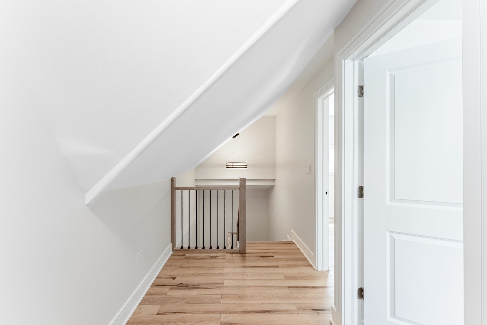 822 North Lockwood Avenue Chicago, IL 60651 - Photo 49 of 63 a view of a hallway with staircase