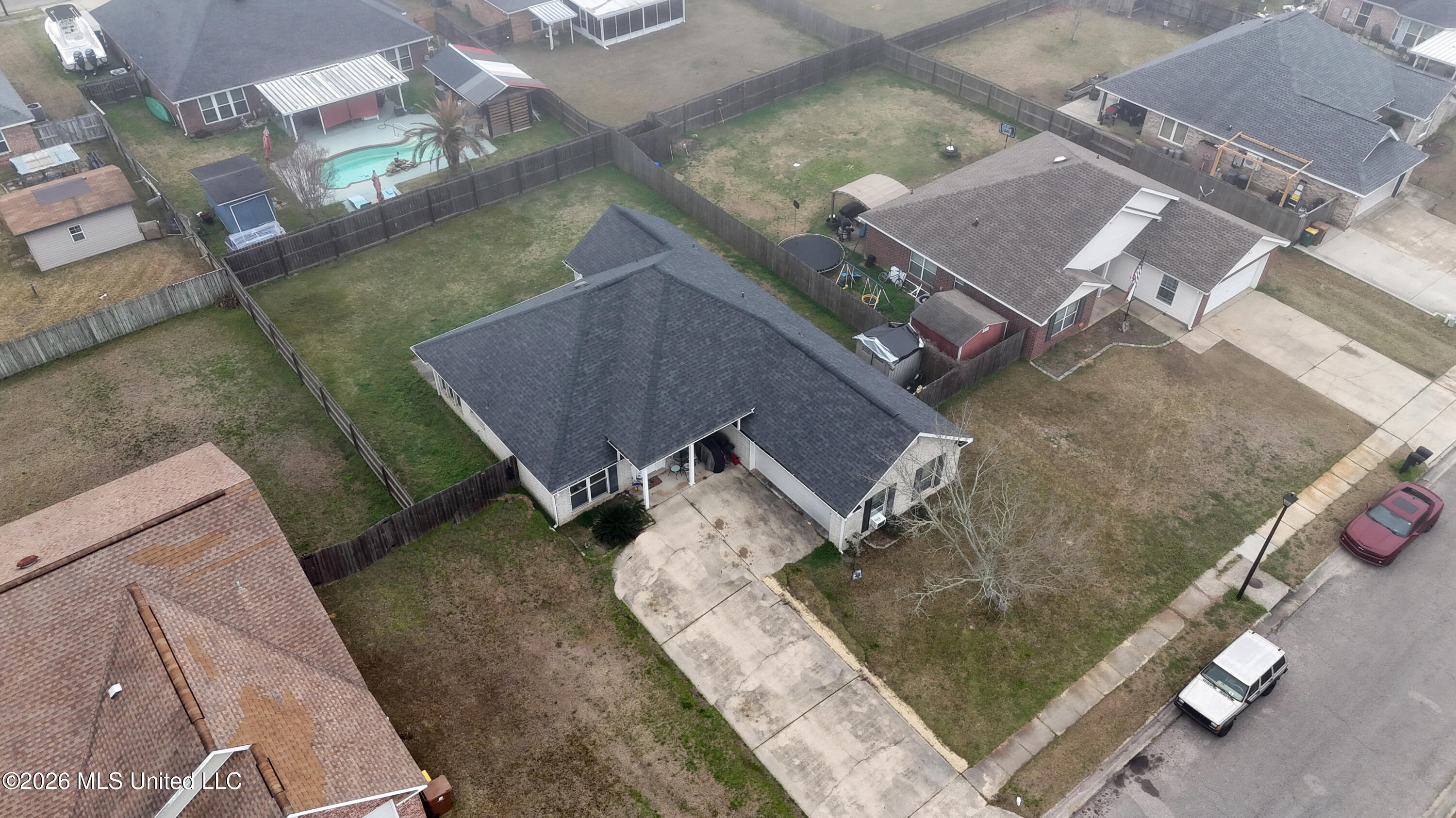 419 Pinecrest Circle Long Beach, MS 39560 - Photo 21 of 27 419 Pinecrest Aerial 1
