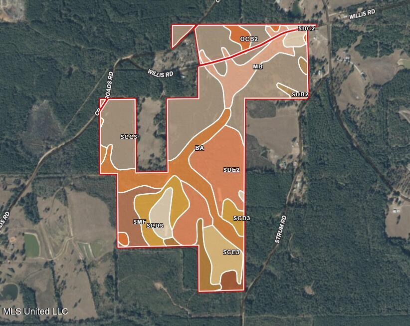 307 Willis Road Decatur, MS 39327 - Photo 40 of 41 soil map
