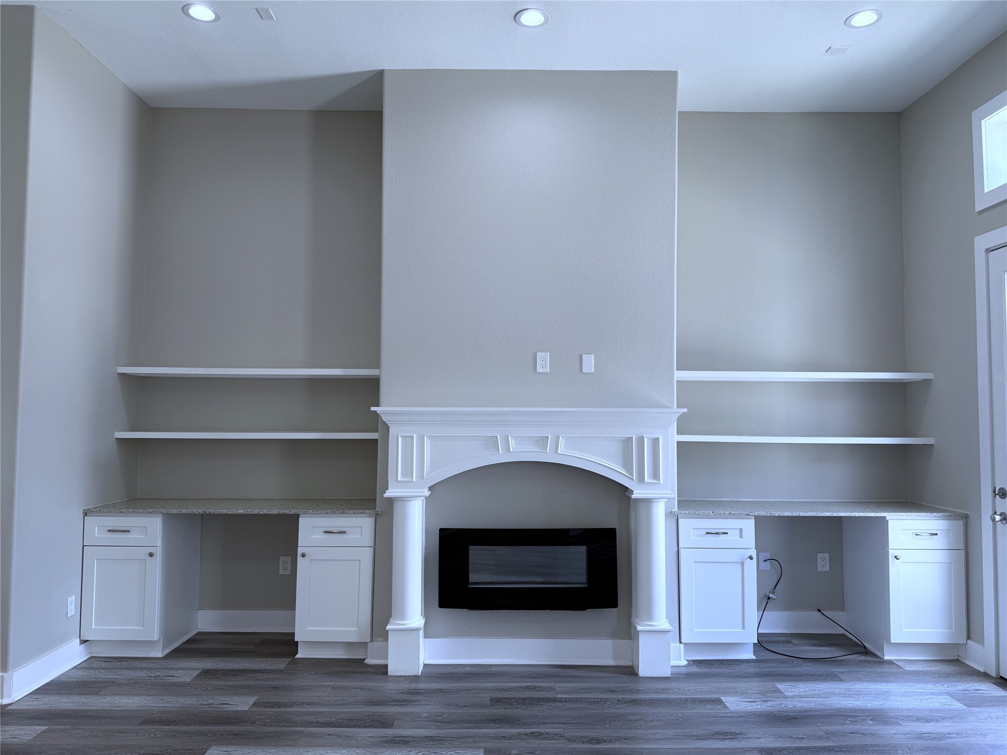 2123 Bidwell Drive Houston, TX 77018 - Photo 16 of 29 a living room with furniture and a fireplace