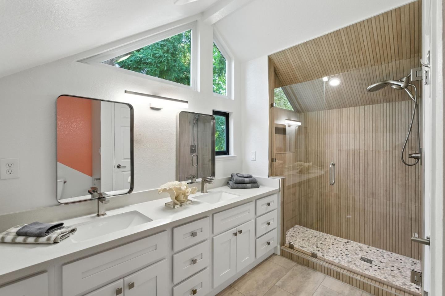 148 Promethean Way Mountain View, CA 94043 - Photo 18 of 45 a bathroom with a double vanity sink mirror and double