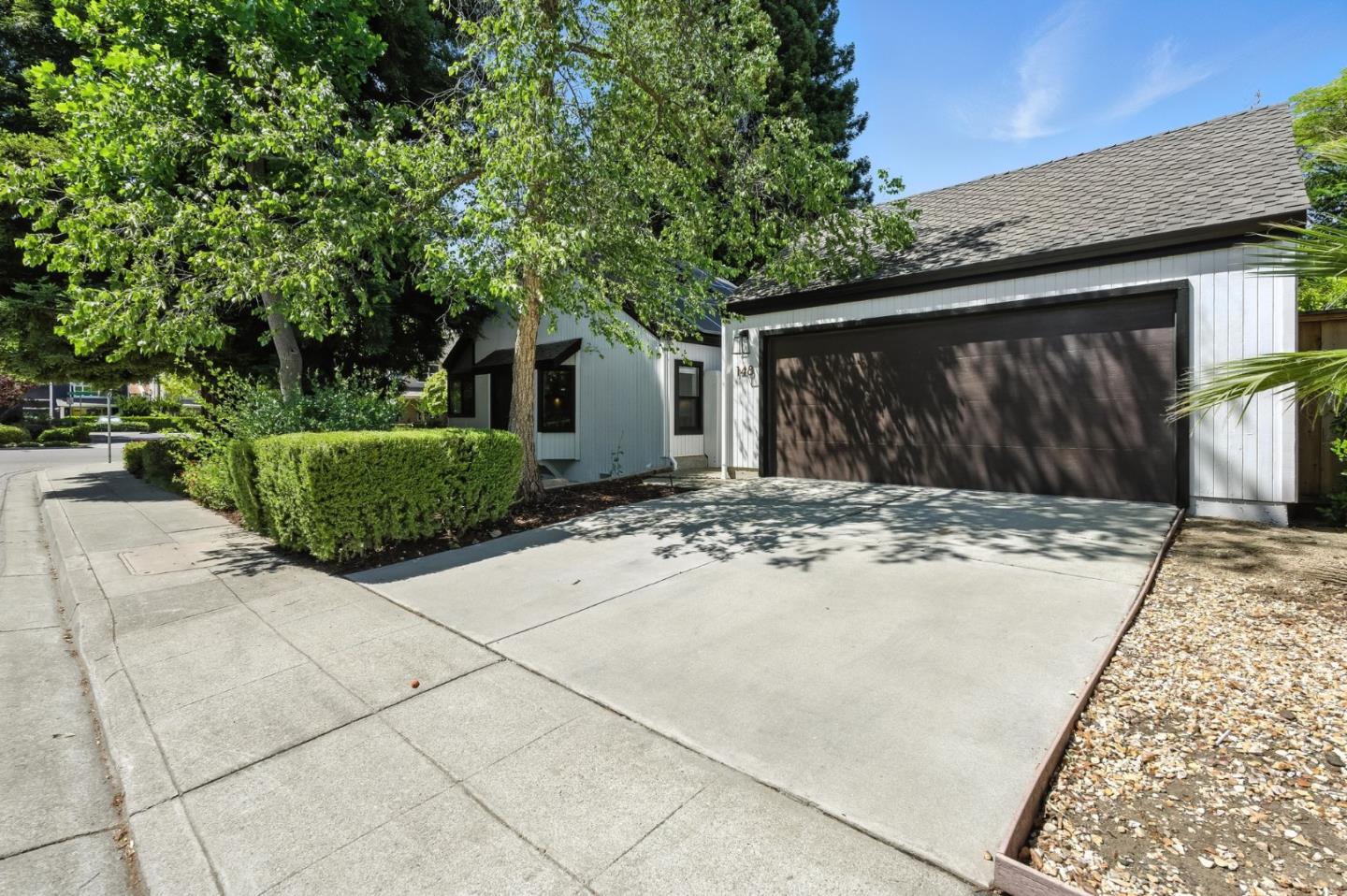 148 Promethean Way Mountain View, CA 94043 - Photo 43 of 45 a front view of a house with a yard and garage