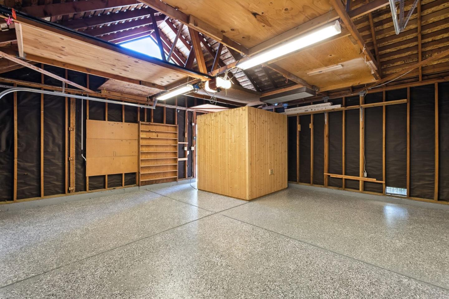148 Promethean Way Mountain View, CA 94043 - Photo 45 of 45 a view of an empty room with wooden walls